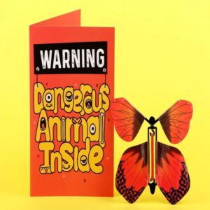 Scary Butterfly Card