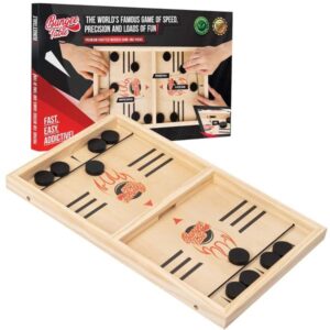 Unleash endless fun with this sling puck tabletop game – perfect for any gathering.